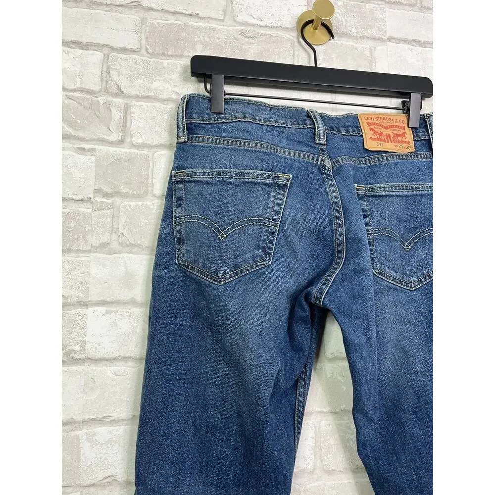 Levi’s 511 Medium Wash Straight Leg Jeans